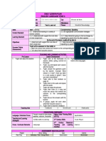 Daily Lesson Plan English Language Year 3: Click Here To Enter A Date