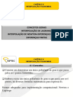 Interpolação POLINOMIAL - Versão1