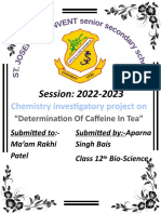 Chemistry Investigatory Project 12