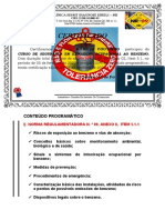 Certificado NR09 - EXPOSIÇÃO AO BENZENO - DIAGNOSE