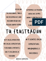 Ejercicios Frustración