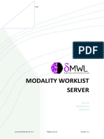 DICOM Conformance Statement Modality Worklist