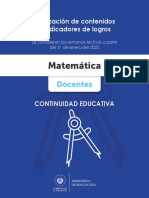 Priorizacion de Matematica - 2022