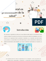 Salud Mental en Profesionales de La Salud