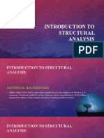 Introduction To Structural Analysis