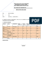 INFORME AVANCE DE UNIDADES Ed - para La Fè