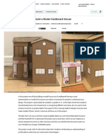 Build A Model Cardboard House - 10 Steps - Instructables