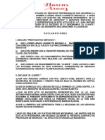 Contrato de Prestacion de Servicios A Singly Servicios Digitales de Mercadotecnia S.c.llorens Arauz Laurrette Michaelle Con Contrato de Confidencialidad