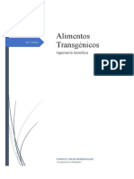 Alimentos Transgenicos.