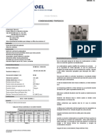 Ficha Técnica Condensadores Trifásicos - V24