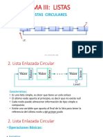 Tema Iii - Listas Circulares-Java