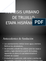 Análisis Urbano de Trujillo - Época Hispánica