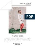 The Alchemy Cardigan - P 1 © Make & Do Crew