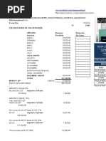 Retención 5ta 2016 - Act Contable