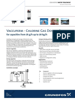 Vaccuperm - Chlorine Gas Dosing Systems: For Capacities From 25 G/H Up To 20 KG/H