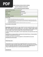 Nebdn National Diploma in Dental Nursing Practical Experience Record Sheet