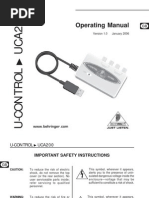 Operating Manual: Version 1.0 January 2006