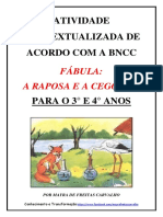 01 - ATIVIDADE CONTEXTUALIZADA Raposa e Cegonha