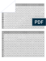 Multiplication Table 1 To 50