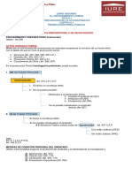 Esquema Primera Declaración Del Sindicado y Sus Incidencias - Iure Excelencia Academica