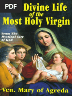 The Divine Life of The Most Holy Virgin With Supp