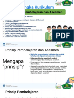 Prinsip Pembelajaran Dan Asesmen