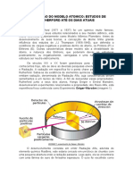 Trabalho Química Geral - Evolução Dos Modelos Atômicos