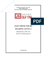 Giáo Trình Reading Level 3