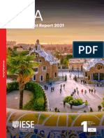 IESE MBA Employment Report 2021 Online