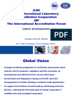 Ilac The International Laboratory Accreditation Cooperation IAF The International Accreditation Forum