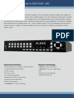 Lite H.264 DVR: L80: Advanced Functions Humane Technology