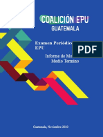 Informe Sociedad Civil EPU