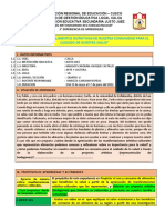 3° Experiencia de Aprendizaje 5°grado