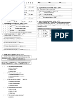 (A卷) I-5 過去式+不規則動詞