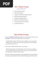 AITA: Machine Learning: © John A. Bullinaria, 2003