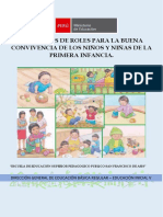 Los Juegos de Roles para La Buena Convivencia de Los Niños y Niñas de La Primera Infancia