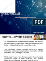 Bristol Myers Squibb's Case Analysis