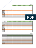 HORARIO Docentes 2022