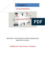 Consumer Motivation: MKT 481, Suman Saha 1