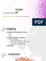 Integumentary Assessment: Skin, Hair, and Nails
