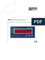 Psy5 Psy5 Synchronizing System Version 1.1 Synchronizing System Version 1.1