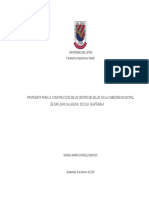 Propuesta para La Construcción de Un Centro de Salud, en La Cabecera Municipal de San Juan La Laguna, Sololá, Guatemala