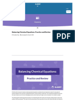 Balancing Chemical Equations - Practice and Review - Albert - Io