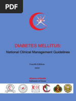 Diabetes Mellitus National Clinical Management Guidelines Final Approved Version High Reso PDF July 6 2021