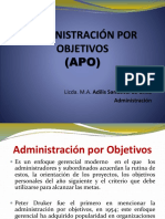 Administracion Por Objetivos