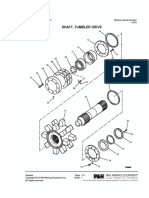 Shaft, Tumbler Drive: 4100XPC Electric Shovel Parts Manual Machine Serial Number: 41271