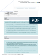 Avaliação - Unidade I - Revisão Da Tentativa