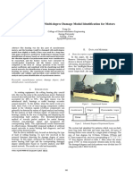 A New Approach of Multi-Degree Damage Modal Identification For Motors