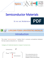 Solid State Physics: Semiconductor Materials