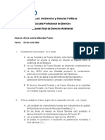 Examen Final de Derecho Ambiental